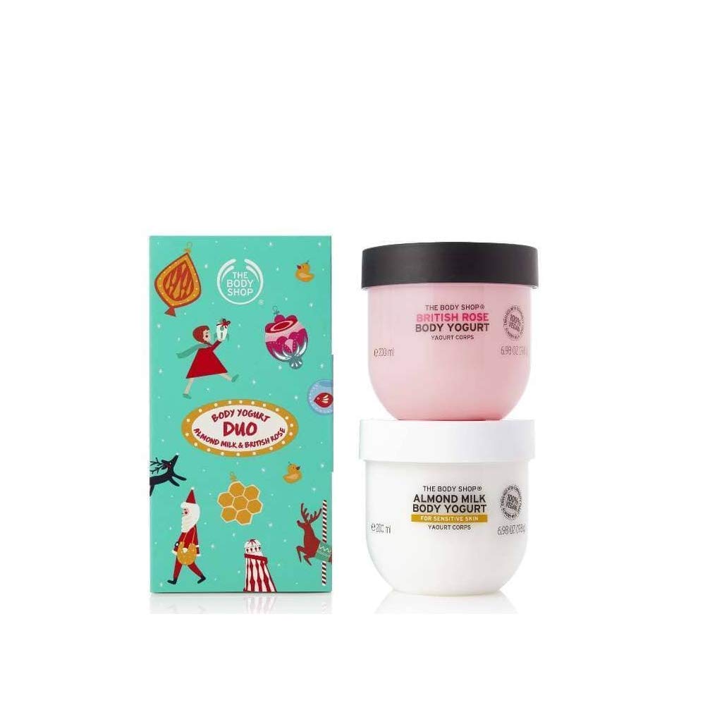 the body shop gift duo body yogurt