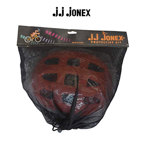 Image of JJ JONEX Protective Set Skating and Cycling Guard Combo Small Red /Full MYC
