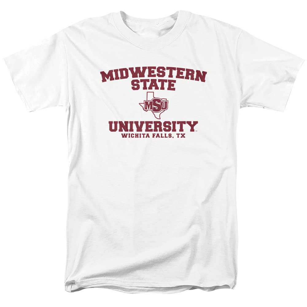 Midwestern State University Official Circle Logo Unisex Adult T Shirt
