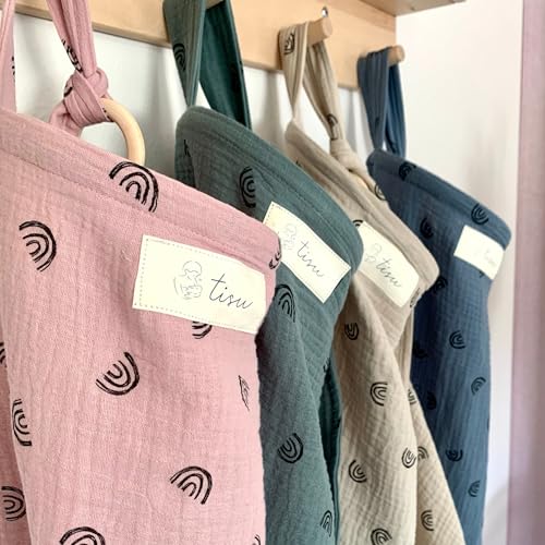 Image of Nursing Cover for Baby Breastfeeding & Pumping | Multi Use Car Seat Stroller Cover | Breathable Soft Muslin Cotton | Breast Feeding Apron & Shaw by TISU (Beige Rainbow)