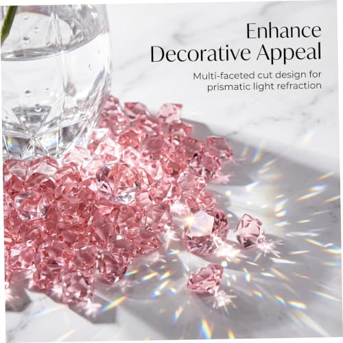 Centres de table gemmes cristaux et diamants glace pilée - 8