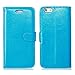 Produktbild Nancen Compatible with Handyhülle iPhone 6 / 6S (4,7 Zoll) Lederhülle Neu Style Acht Farbe Weich PU Flip Case Ledertasche/Schutz Etui, Karten Slot Foto Wallet Hülle