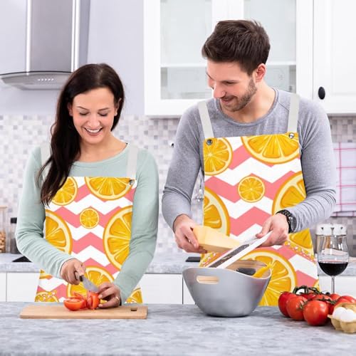 Tablier de cuisine et de serveuse multicolore pour restaurant et bistrot