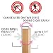 Perchero puerta – acero inoxidable, juego de 10 – colgador puerta Made...