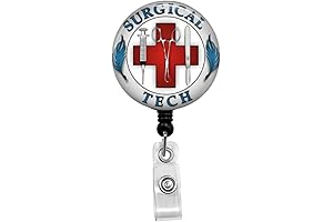 Surgical Tech Gift Badge Reel