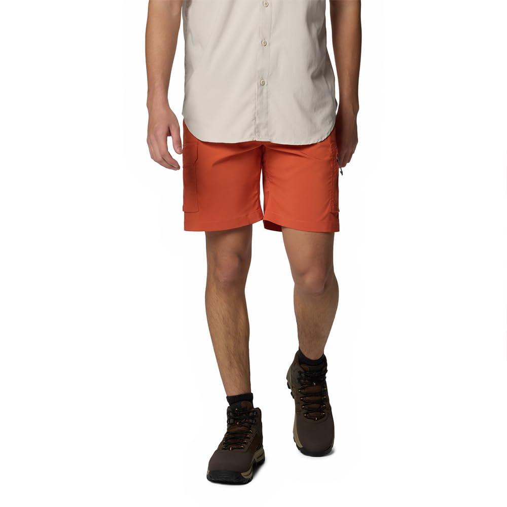 Columbia Men's Silver Ridge Utility Cargo Short, Cargo Hiking Shorts, Tuscan, W28/L10