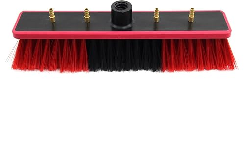 Miniatura 2 de FIRE WOLF Kit de poste alimentado por agua, barra de limpieza solar y ventana con cepillo telescópico alimentado por agua, sistema de limpieza de