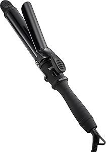 SALONIA サロニア セラミック カール ヘアアイロン コテ 32mm 海外対応 SL-008AB ブラック