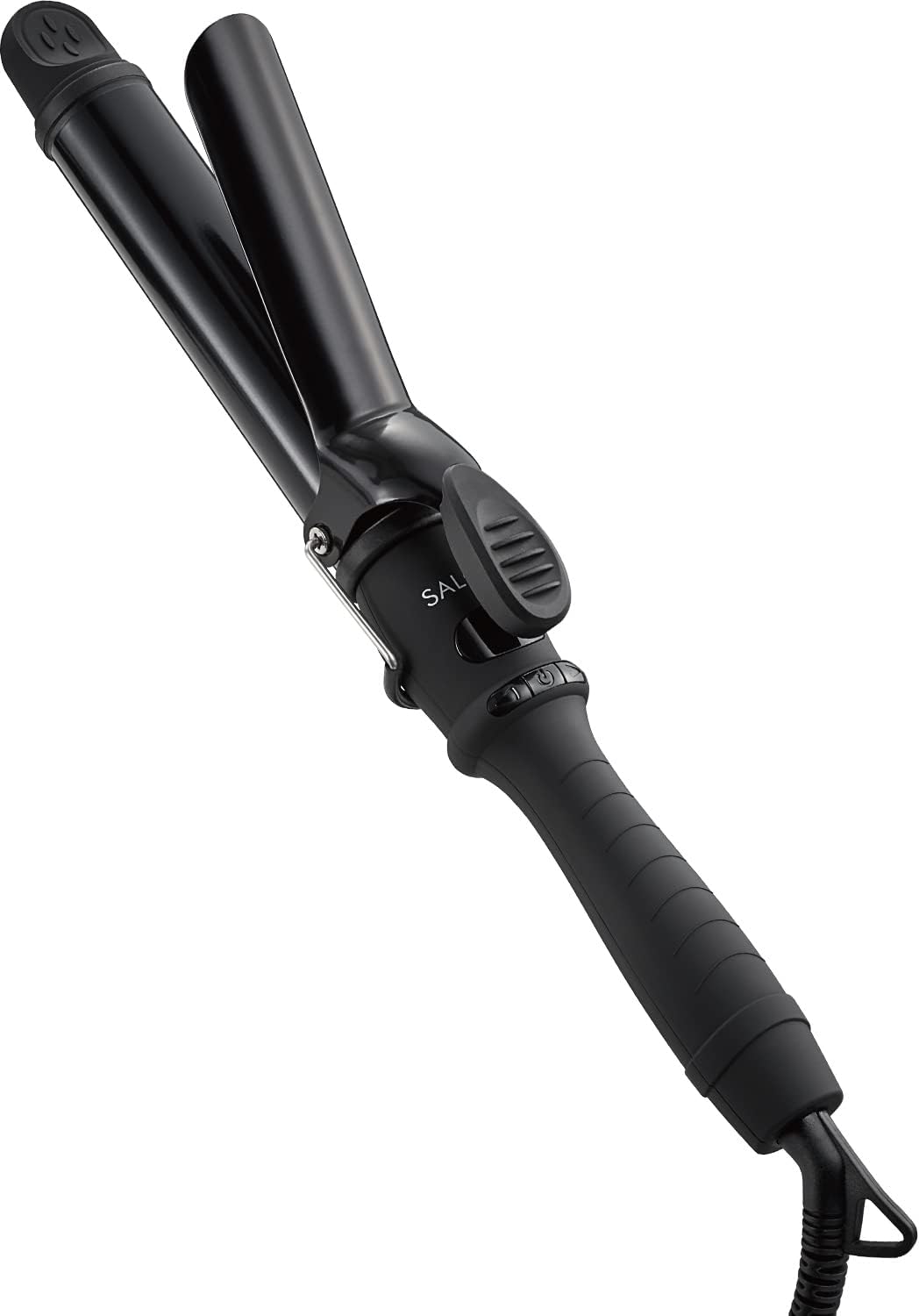 SALONIA SL-008AB Ceramic Curling Iron, 1.3 inches (32 mm), Black : Beauty