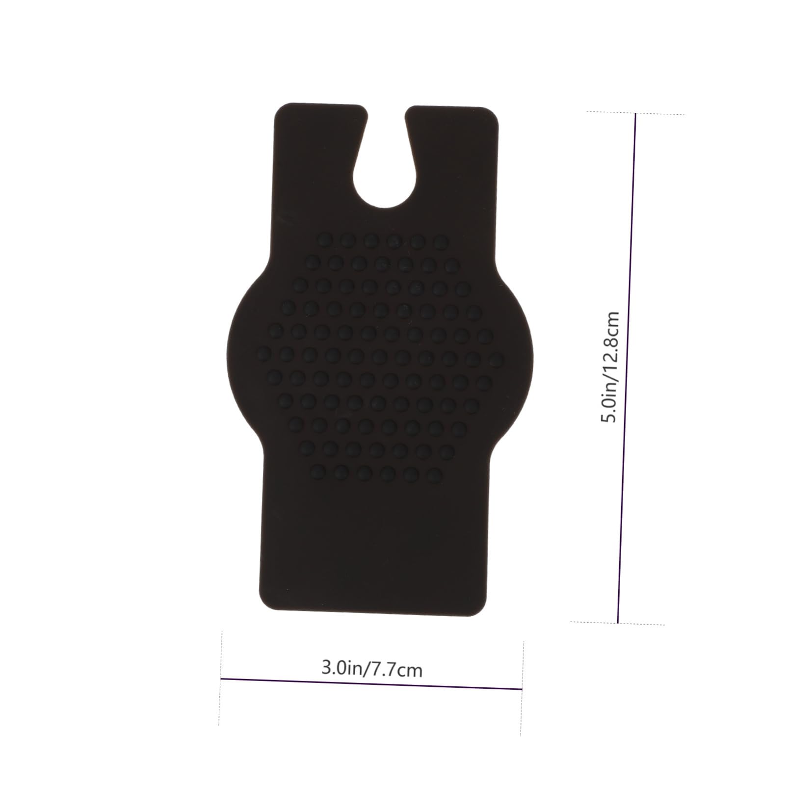Toddmomy Anti-skid Pad Silicone Material Non-slip Mat Musical Instrument Leg Pad Enhanced Friction