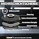 Reinigungsscheiben 125mm für Winkelschleifer – CSD Scheibe 125 mm Fein für Metall, Edelstahl, Stahl, Farbe – Schwarz Grobschleifscheiben, Gewebescheibe und Rostenferner für Flex 5 Stück GRAFF