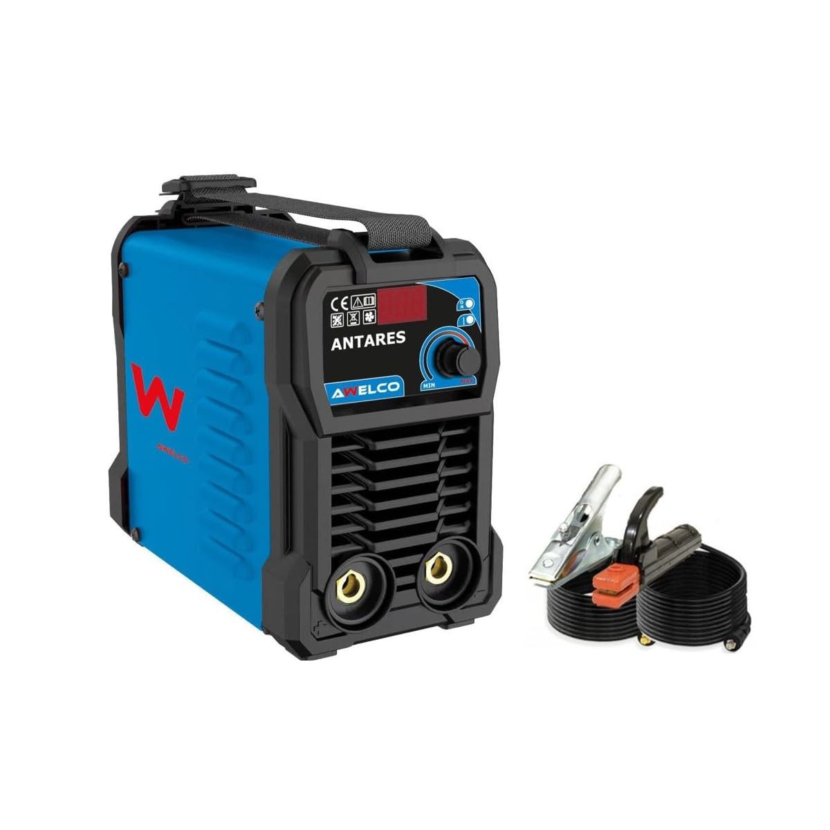 AWELCO - Saldatore inverter MIG MMA TIG 100A 3 in 1 - Elettrodi Rutile/Basic Alimentazione 230V