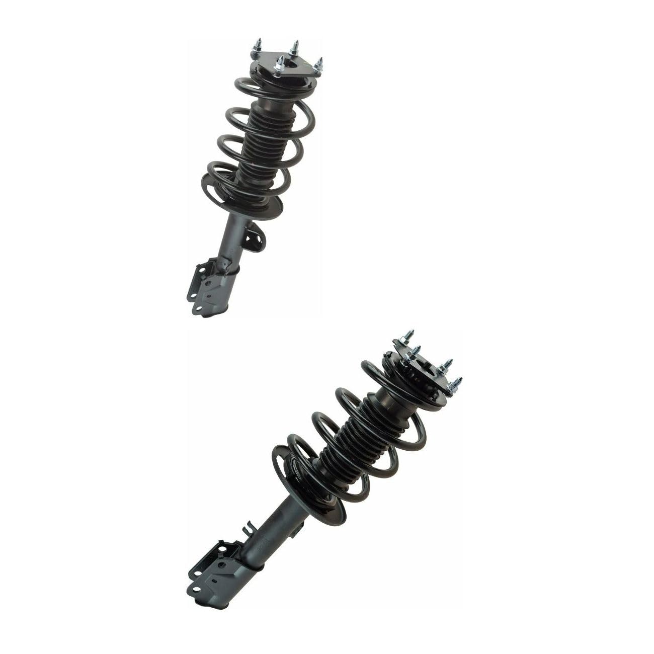 XIOUMAAN Front Left Driver and Right Passenger Side Suspension Shock Absorber Strut and Spring Assembly Metal Loaded for Ford for Explorer 3.5L 2011-2012