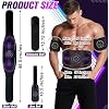 Electronic Muscle Stimulator with TENS & PMS, Ab Belt Stimulator Muscle Toner, Abdominal Fitness Trainer for Home