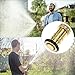 QWORK Brass Fire Hose Nozzle,1