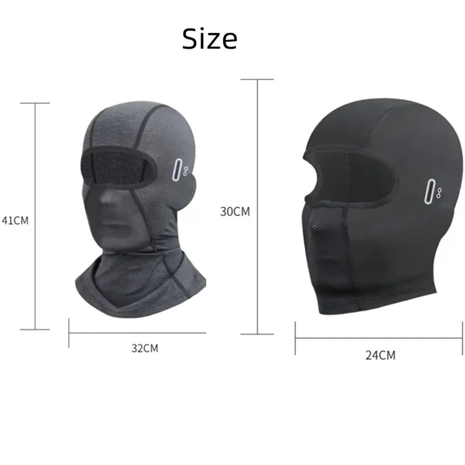 Outdoor-Kapuze, Fahrradhelm, Fahrradhut, Kappen, Herren-Gesichtsmaske, Motorrad, gefüttert, atmungsaktiv, Sonnenschutz FüR Radfahren