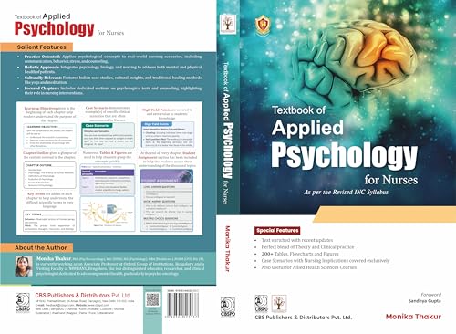 Image of TEXTBOOK OF APPLIED PSYCHOLOGY FOR NURSES AS PER THE REVISED INC SYLLABUS (PB 2025)