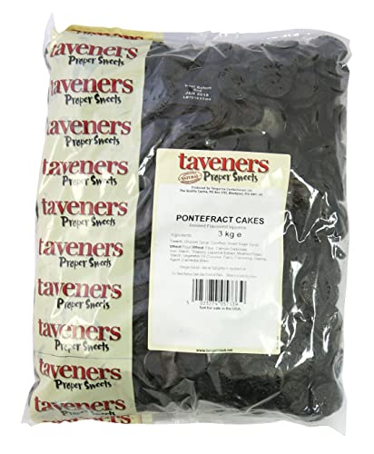 Taveners Pontefract Cakes ( Packaging May Vary) 500g
