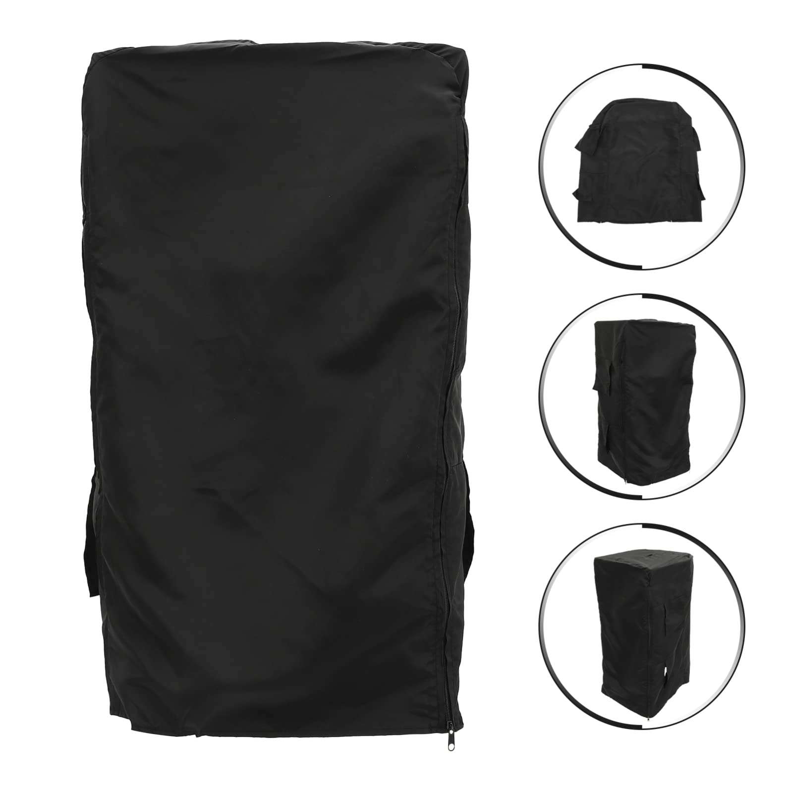 POPETPOP 5 Fundas para Jaula De Pájaros Color Negro con Bloqueo De Luz Transpirables Y Lavables.