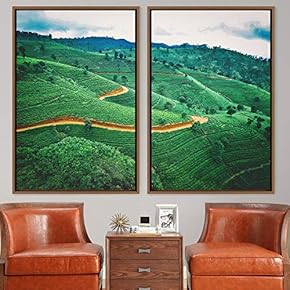 signwin 2 Piece Framed Canvas Wall Art Greenlands...