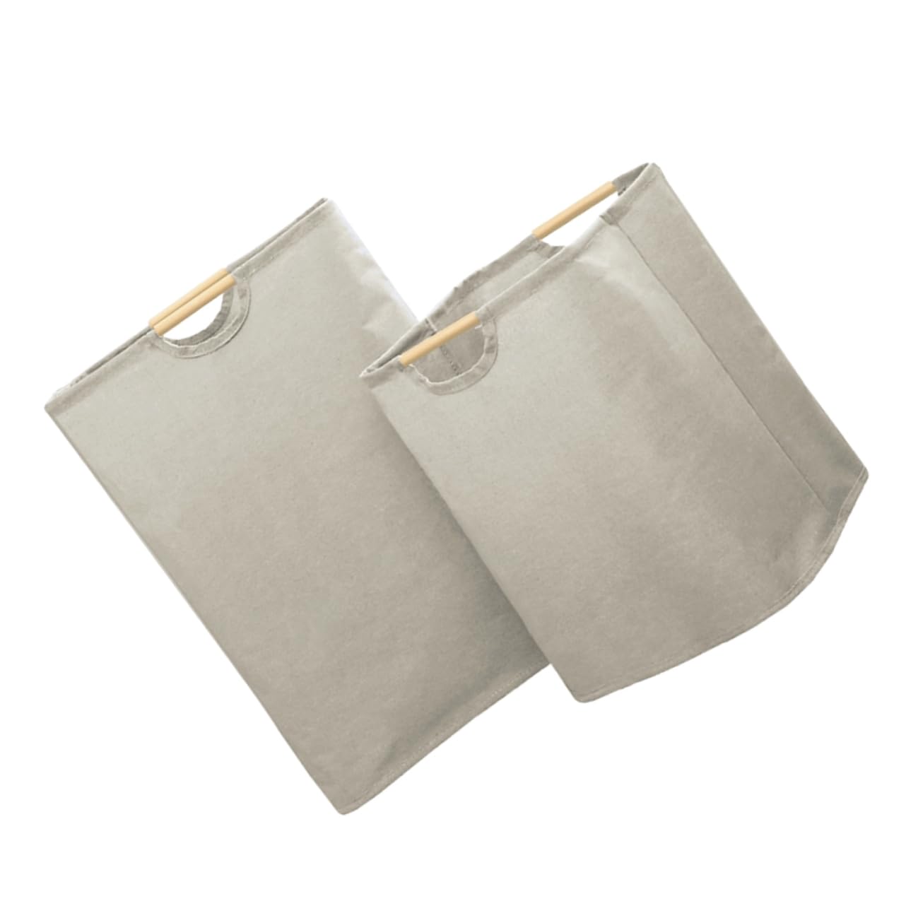 Panier à linge sale pour chambre à coucher : double conteneur vêtements sales et rangement