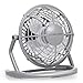 Produktbild TROTEC TVE 1G Mini USB Ventilator/Fan/Lüfter in Light Grey, geräuscharm mit An/Aus-Schalter, 360° Neigungswinkel