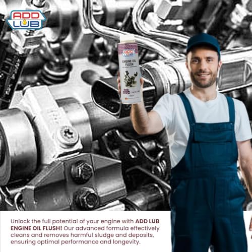Image of Add Lub Engine Flush | Removes Sludge | Keeps Engine Clean & Safe | for Bikes & Cars (300 ML) (Pack of 2)