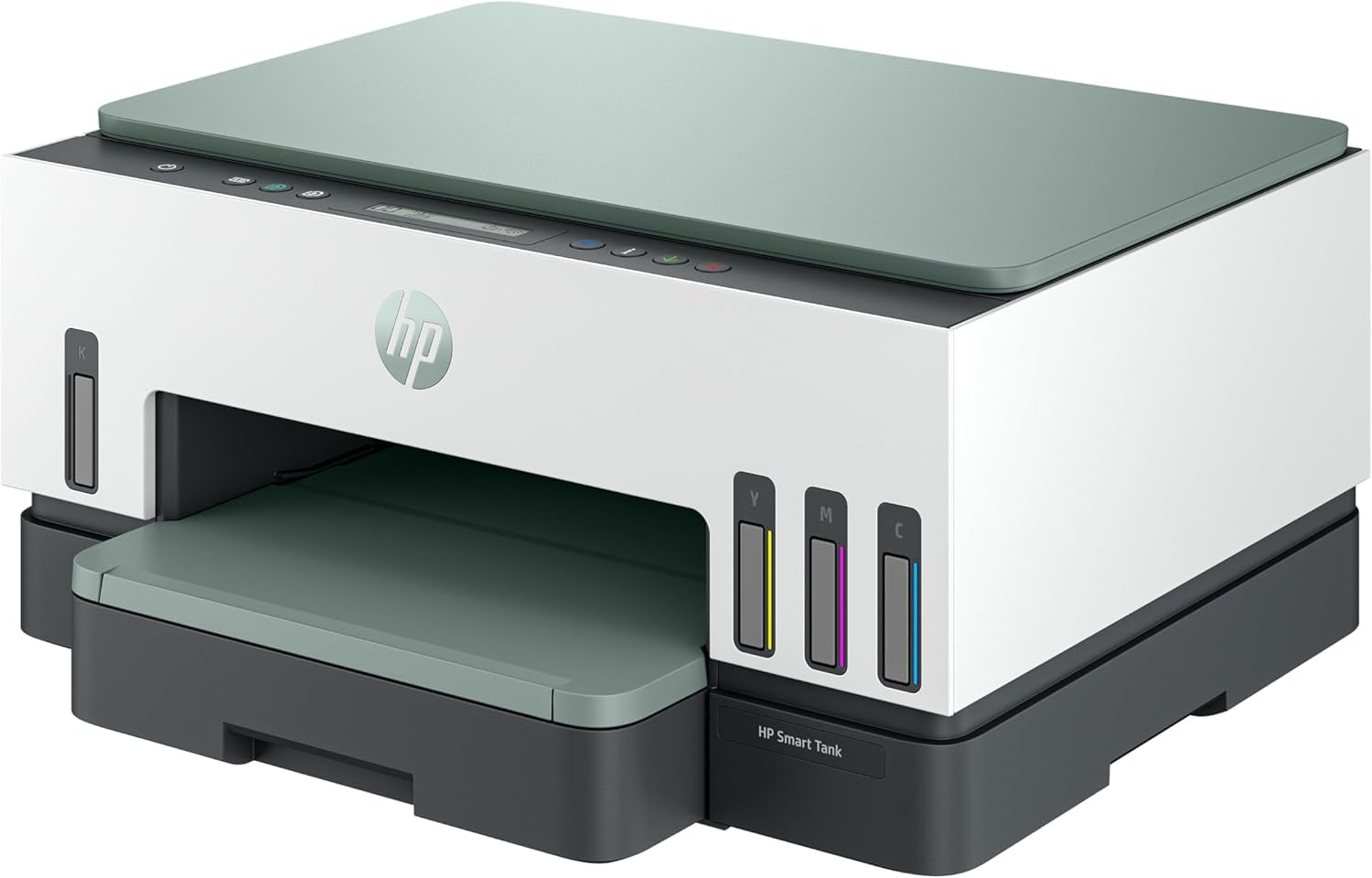 HP Smart Tank 7007, Impresora multifunción de inyección de Tinta A4 a Color, Wi-Fi, impresión a Doble Cara automática, escáner y Copia, hasta 3 años de Tinta incluida
