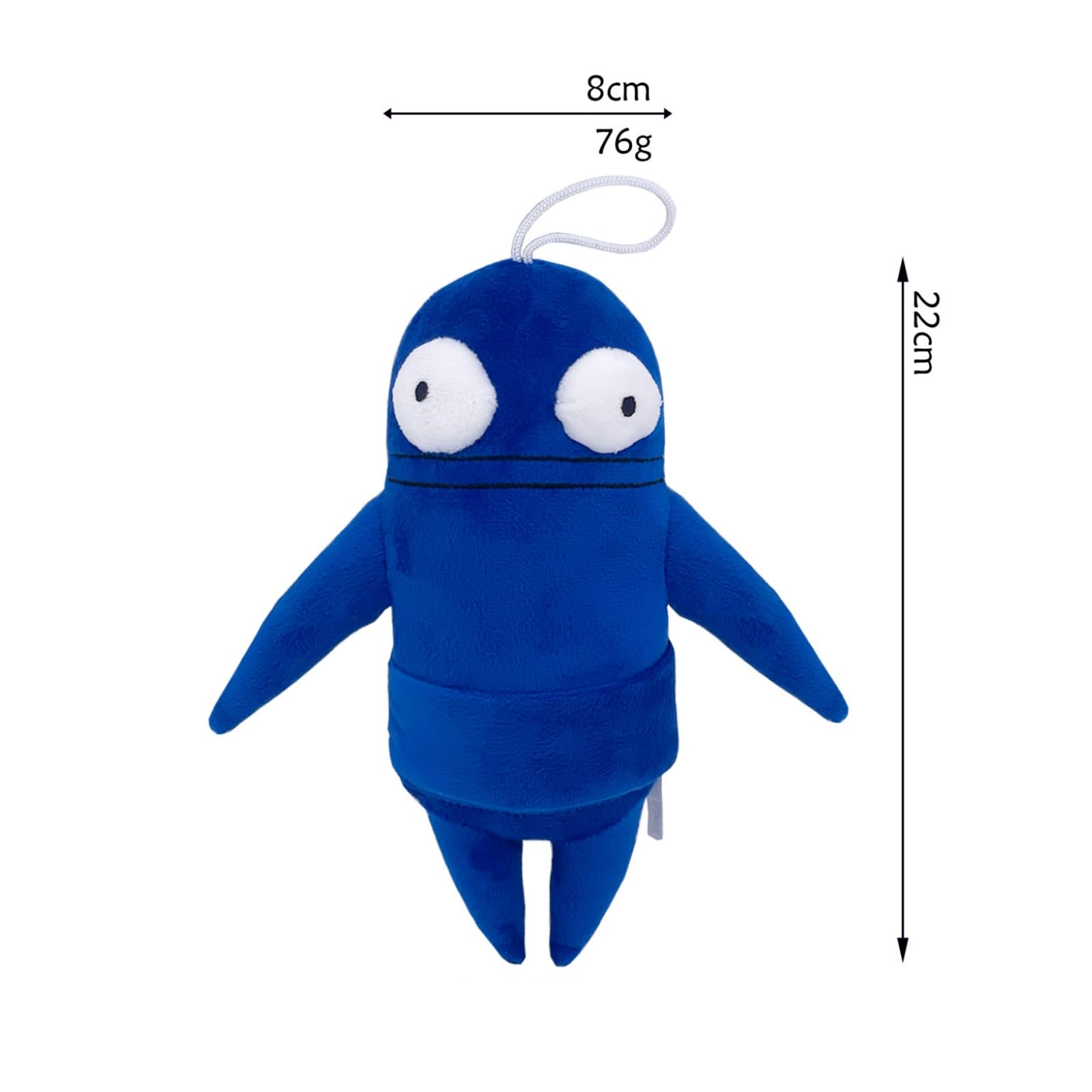 OUKEYI R.E.P.O Plush Toys, 2025 New Mailbox Man Plushies, REPO Horror Game Plush Toy Doll for Fans Gift (blue) - Image 2