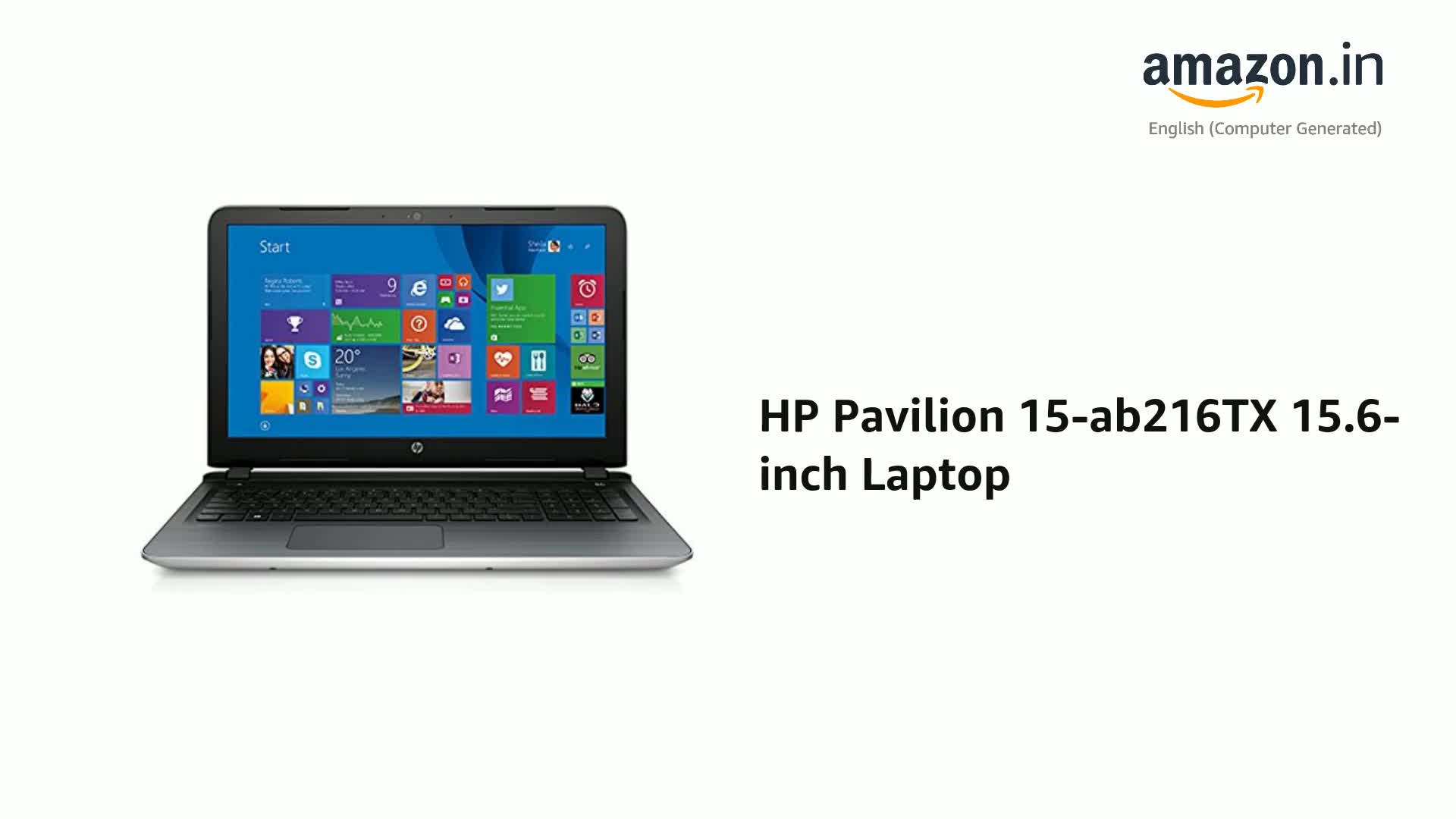 HP Pavilion 15-ab216TX 15.6-inch Laptop (Core i5 5200U/4GB/1TB