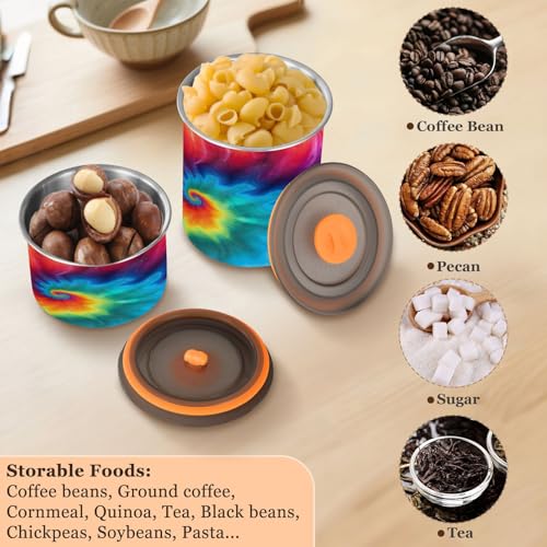 Contenedor hermético para café acero inoxidable 500 ml miniatura 5