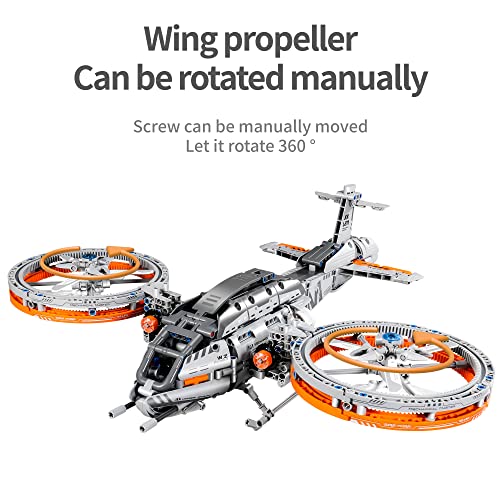 iM.Master Star Fighter 817 pièces : jeu de construction briques vaisseau spatial
