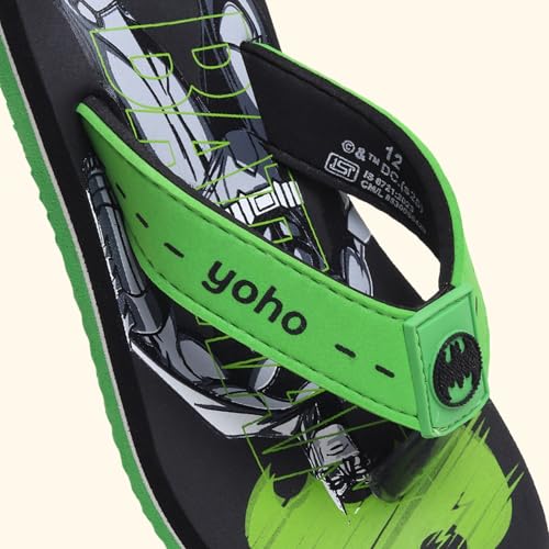 Image of YOHO Slippers for Kids|Comfortable and Lightweight FlipFlop|WB Cartoon & Comic Characters: Batman, Superman, PPG, Tom & Jerry, Scooby Do and We Bare Bears Footwear for Girls & Boys