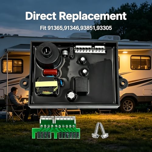 Image of RV Water Heater Ignition Control Circuit Board for 91365 93305 91346 93851 Compatible With Atwood GCH6A-10E G9-EXT G16-EXT GC6AA-10E GC10A-4E GCH10A-4E GE9-EXT GE16-EXT GEH9-EXT GEH16-EXT