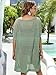 Beach Cover Ups for Women Swimwear 2026 Fashion Plus Size Crochet Bathing Swim Suit Women's Vacation Clothes Dresses Green
