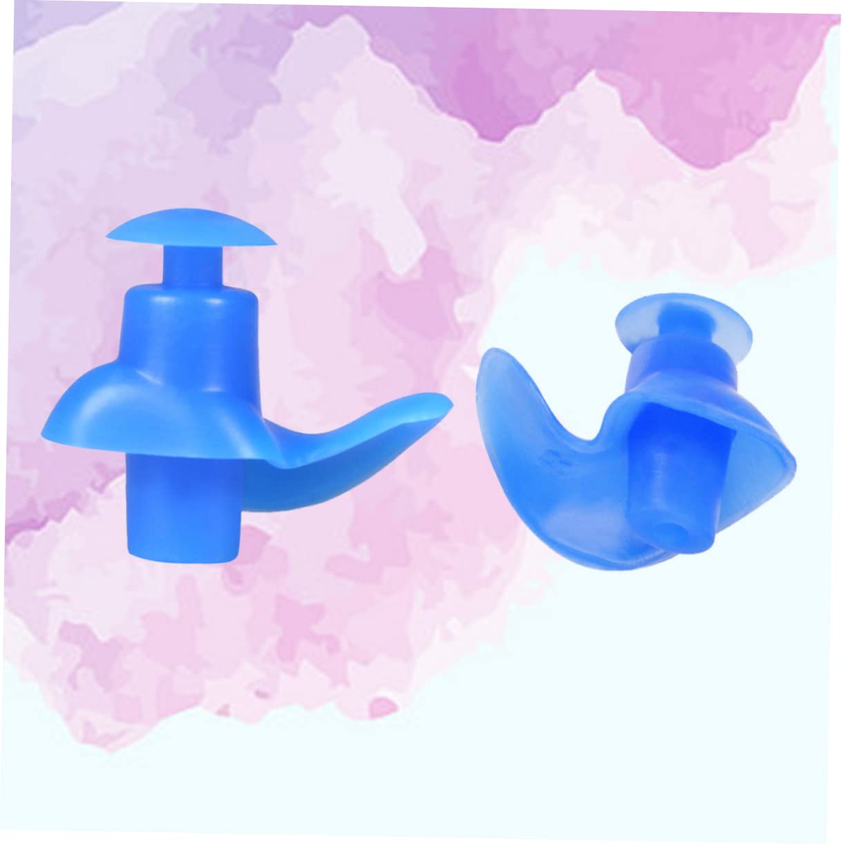 Healvian 15pares Tapones Oídos Impermeables de Silicona Ergonómicos para Natación Cordón Uso Piscina y Actividades Acuáticas