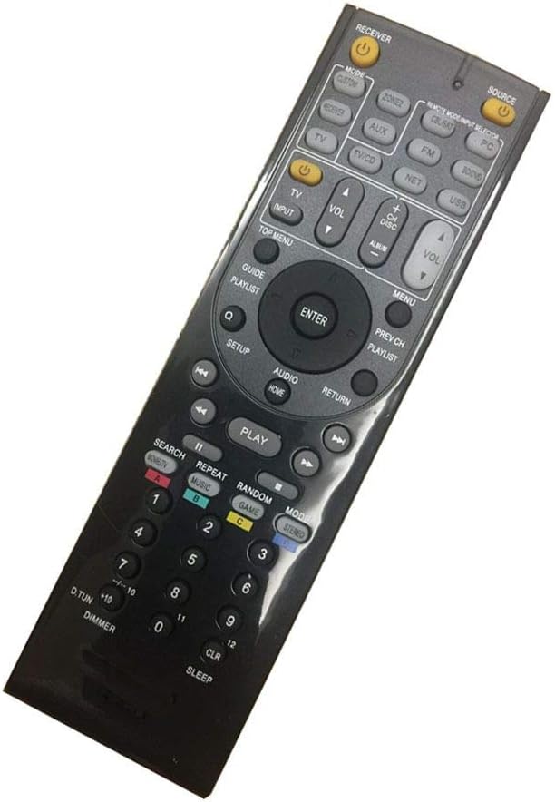 Easy Replacment Remote Control Suitable for Onkyo RC-785M TX-NR809 TX-NR5009 TX-NR1010 AV A/V Receiver System