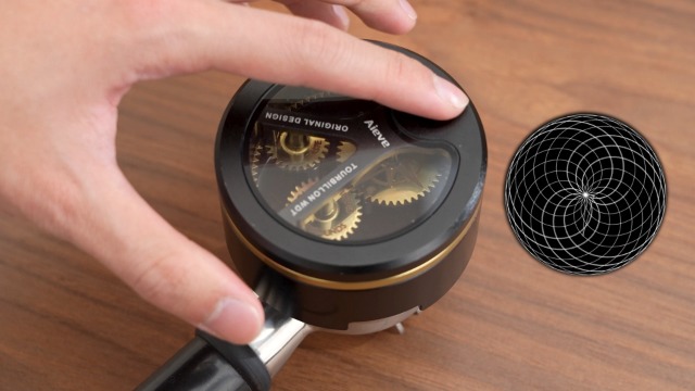 Amazon.com: Aieve 54mm Spirographic WDT Tool Espresso, Metal