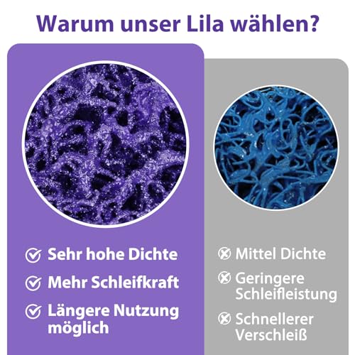 5 Stück CSD Scheibe 125mm für Winkelschleifer, Schleifscheiben zur Grobreinigung, Flexscheiben Reinigungsscheibe zum Entfernen von Rost, Farbe, Lack auf Metall