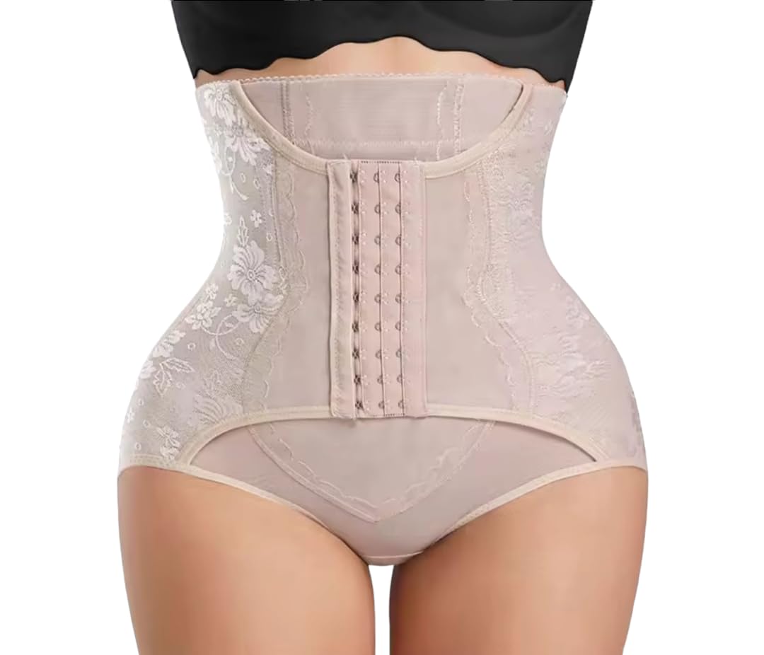 munaafi Tummy Control Panties for Women Shapewear Butt Lifter High Waist Trainer Corset Lace Slimming Body Shaper Underwear-picture-22
