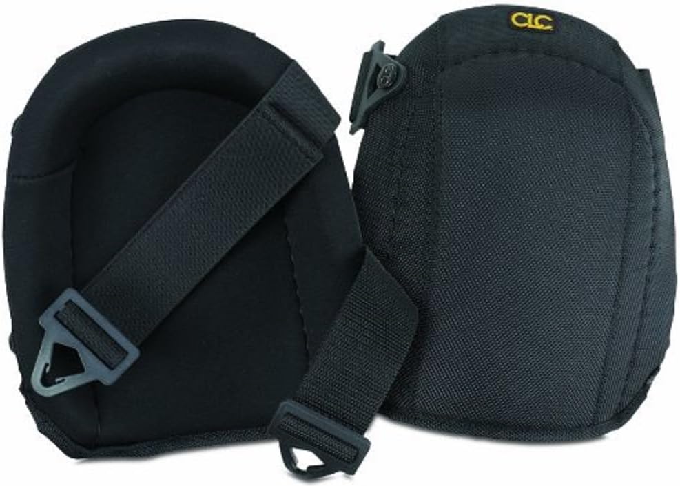 CLC Custom Leathercraft 342 Heavy-Duty Flooring Kneepads , Black