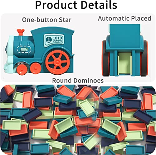 Set de Juego Domino Train para Niños - 80 piezas miniatura 2
