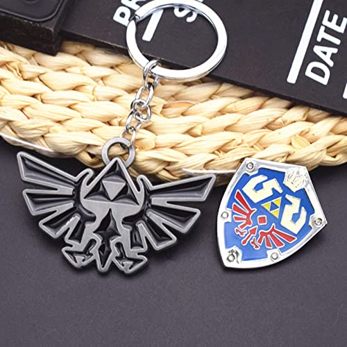 Twin Six Anime Legend Zeld Keychain, Cosplay Zinc Alloy Key Chains, Gifts For Women, Men, Girls And Boys #TOP4