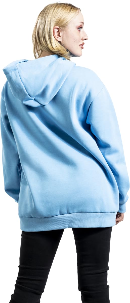 Sesame Street Cookie Monster - Did Someone Say Cookie?! - Oversize Donna Felpa con Cappuccio Blu