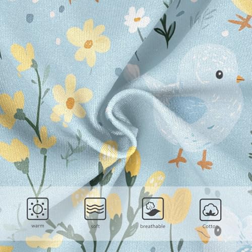 Wusikd Cute Chickens Girls' Underwear Cotton Girls Briefs Soft Toddler Underwear 2T3