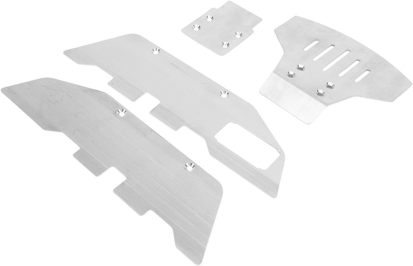 RC Chassis Guard Armor, Stainless Steel Chassis Armor for Slash 2WD 1/10 RC Car Upgrade Parts