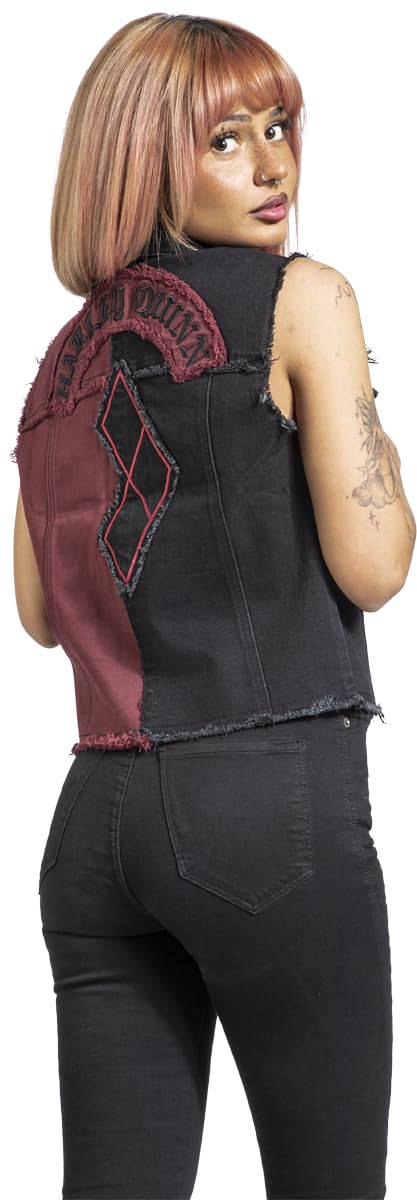 BATMAN Harley Quinn Mad Love Femme Veste noir/rouge