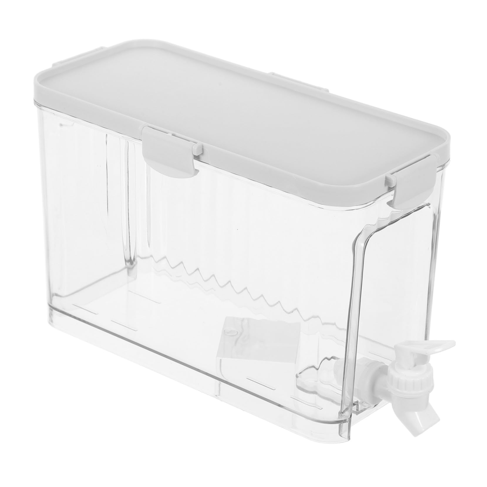 STOBAZA Dispenser con Rubinetto Integrato e Infusore Frutta Contenitore Capacità per Bevande Fredde e Tè Adatto Ufficio e Feste