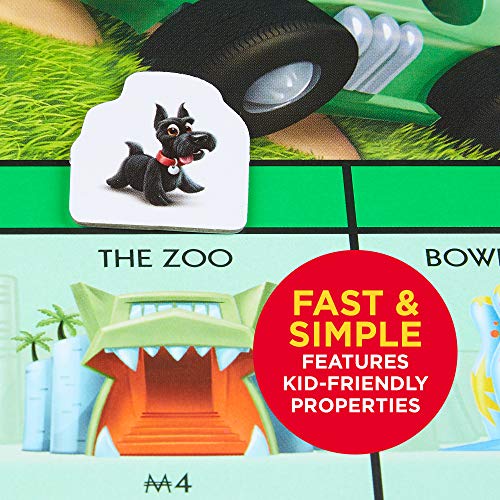 Monopoly Junior Board Game for 4 Players, Ages 5 and up (Amazon Exclusive) by Monopoly - Image 3