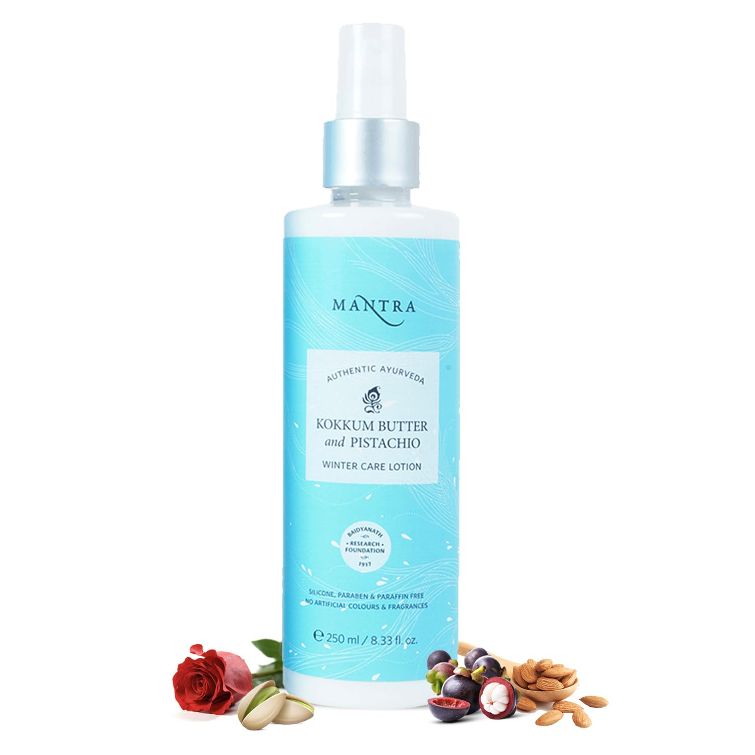 Mantra Herbal Kokkum Butter and Pistachio Winter Care Lotion Skin Moisturizers 250 ml-image-37